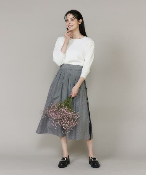 Maglie le cassetto / マーリエ ル カセット ニット・セーター | 《大きいサイズ》モチーフレースニットプルオーバー | 詳細6