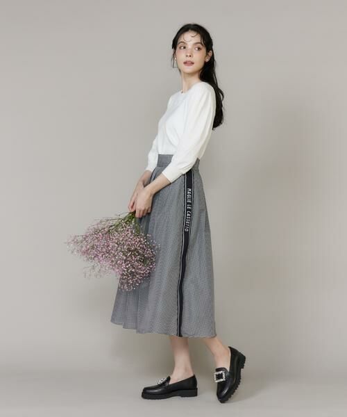 Maglie le cassetto / マーリエ ル カセット ニット・セーター | 《大きいサイズ》モチーフレースニットプルオーバー | 詳細8