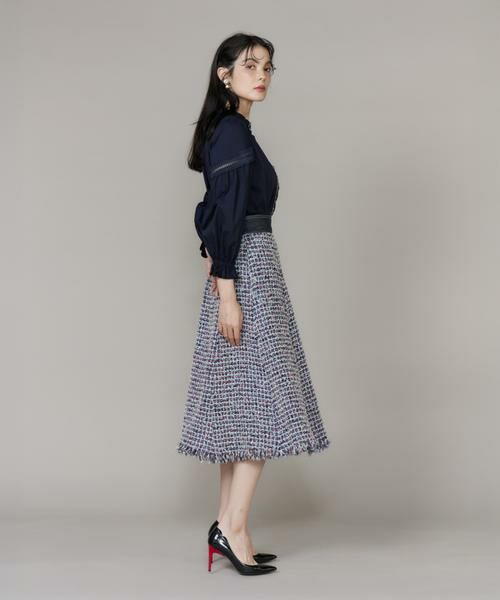 Maglie le cassetto / マーリエ ル カセット シャツ・ブラウス | スタンドレースブラウス | 詳細7