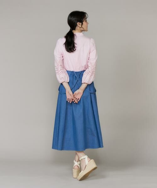 Maglie le cassetto / マーリエ ル カセット シャツ・ブラウス | 《大きいサイズ》ボーラーレースブラウス | 詳細7