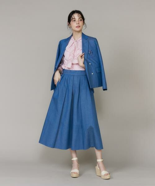 Maglie le cassetto / マーリエ ル カセット シャツ・ブラウス | 《大きいサイズ》ボーラーレースブラウス | 詳細9