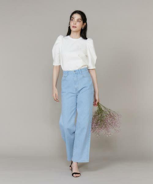 Maglie le cassetto / マーリエ ル カセット その他パンツ | 《大きいサイズ》ハートステッチカーヴィーラインジーンズ《Maglie Jeans》 | 詳細2