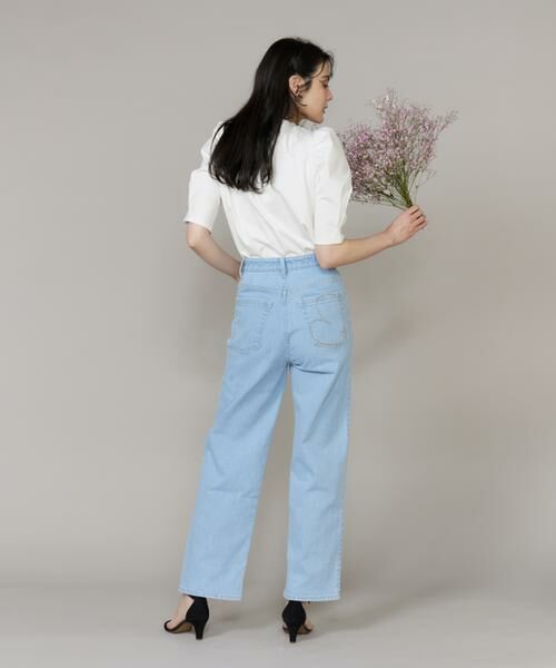 Maglie le cassetto / マーリエ ル カセット その他パンツ | 《大きいサイズ》ハートステッチカーヴィーラインジーンズ《Maglie Jeans》 | 詳細4