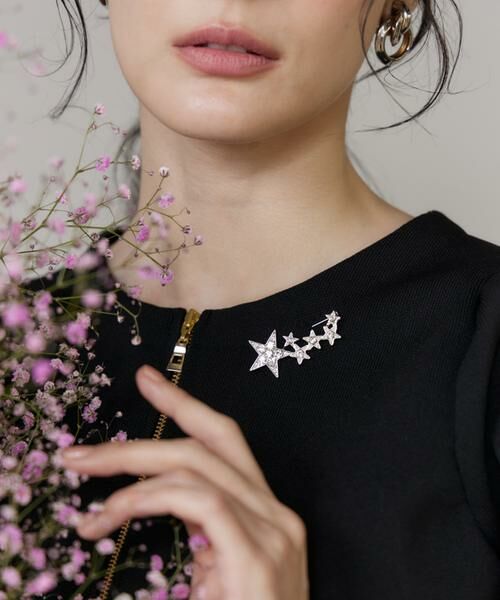 Maglie le cassetto / マーリエ ル カセット ブローチ・コサージュ | スターモチーフブローチ | 詳細1