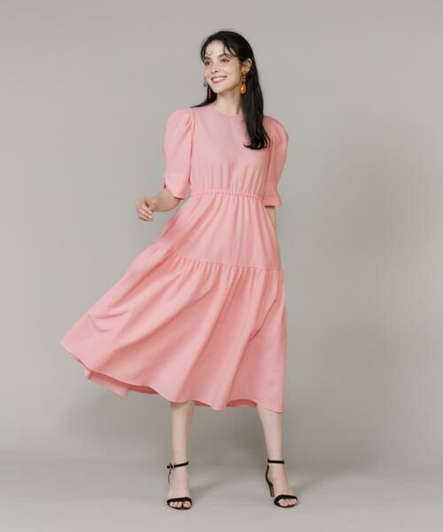 Maglie le cassetto / マーリエ ル カセット ミニ丈・ひざ丈ワンピース | ティアードワンピース | 詳細4