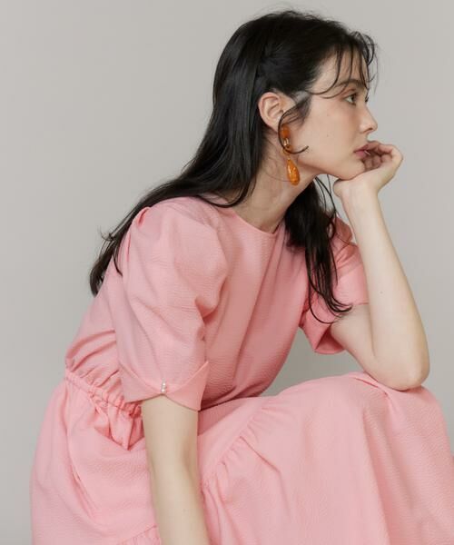 Maglie le cassetto / マーリエ ル カセット ミニ丈・ひざ丈ワンピース | 《大きいサイズ》ティアードワンピース | 詳細10