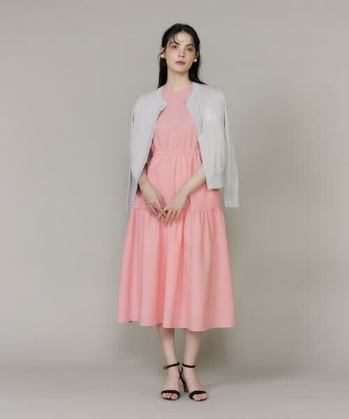 Maglie le cassetto / マーリエ ル カセット ミニ丈・ひざ丈ワンピース | 《大きいサイズ》ティアードワンピース | 詳細6