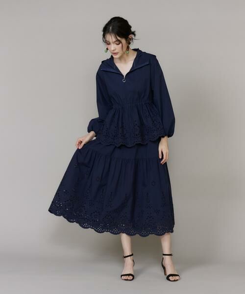 Maglie le cassetto / マーリエ ル カセット その他アウター | 《M Maglie le cassetto》ラッシュガードレースブルゾン | 詳細3