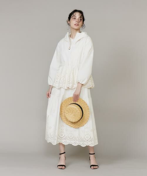 Maglie le cassetto / マーリエ ル カセット その他アウター | 《プラスサイズ》ラッシュガードレースブルゾン《M Maglie le cassetto》 | 詳細8