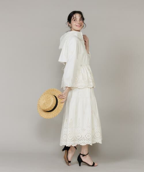 Maglie le cassetto / マーリエ ル カセット その他アウター | 《プラスサイズ》ラッシュガードレースブルゾン《M Maglie le cassetto》 | 詳細24