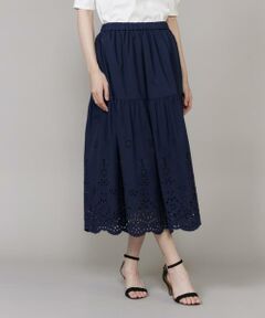 《大きいサイズ》ラッシュガードレーススカート《M Maglie le cassetto》