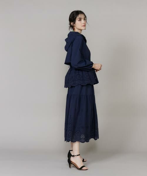 Maglie le cassetto / マーリエ ル カセット ミニ・ひざ丈スカート | 《大きいサイズ》ラッシュガードレーススカート《M Maglie le cassetto》 | 詳細7