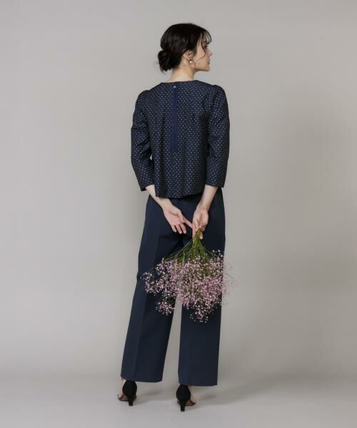 Maglie le cassetto / マーリエ ル カセット シャツ・ブラウス | ラメドットジャガードブラウス | 詳細4