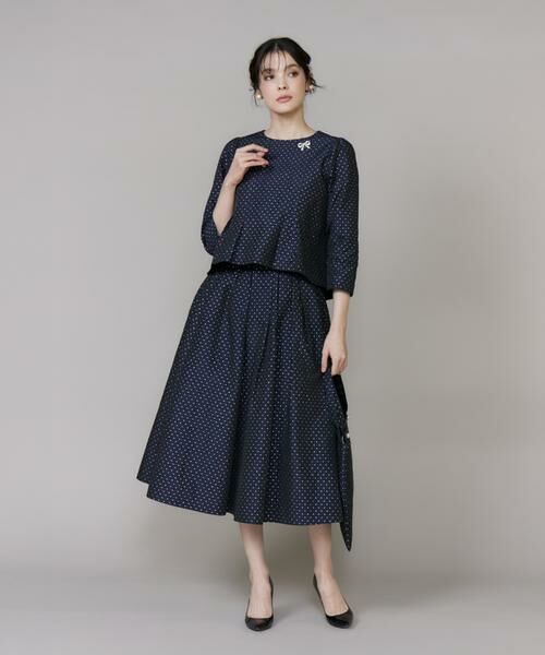 Maglie le cassetto / マーリエ ル カセット シャツ・ブラウス | ラメドットジャガードブラウス | 詳細7