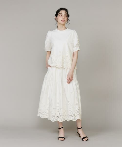 Maglie le cassetto / マーリエ ル カセット シャツ・ブラウス | 《M Maglie le cassetto》ラッシュガードレースブラウス | 詳細2