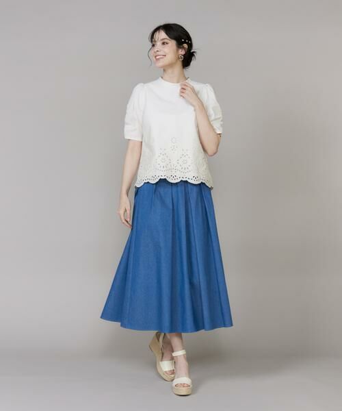 Maglie le cassetto / マーリエ ル カセット シャツ・ブラウス | 《M Maglie le cassetto》ラッシュガードレースブラウス | 詳細5