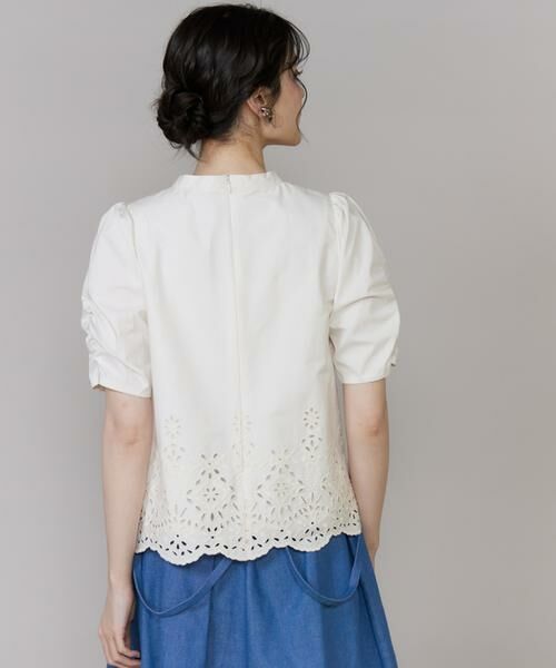 Maglie le cassetto / マーリエ ル カセット シャツ・ブラウス | 《大きいサイズ》ラッシュガードレースブラウス 《M Maglie le cassetto》 | 詳細10