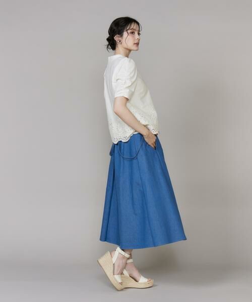 Maglie le cassetto / マーリエ ル カセット シャツ・ブラウス | 《大きいサイズ》ラッシュガードレースブラウス 《M Maglie le cassetto》 | 詳細6