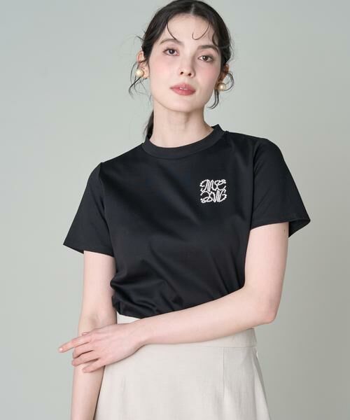 Maglie le cassetto / マーリエ ル カセット Tシャツ | 《大きいサイズ》LOVERコンパクトTシャツ(ブラック)
