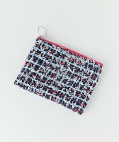 Maglie le cassetto / マーリエ ル カセット ポーチ | デニムファンシーツイードポーチ