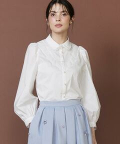 Maglie le cassetto / マーリエ ル カセット シャツ・ブラウス | 上品レースブラウス｜繊細なレースが魅せる大人のきちんと感