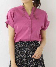 ELLE / エル シャツ・ブラウス | ［洗濯機で洗える］タックスリーブブラウス