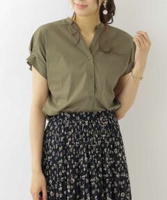 ELLE / エル シャツ・ブラウス | ［洗濯機で洗える］タックスリーブブラウス