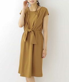 ELLE / エル ロング・マキシ丈ワンピース | ［洗濯機で洗える］ウエストポイントジャージーワンピース