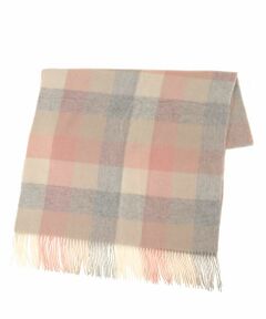 ウールチェックストール