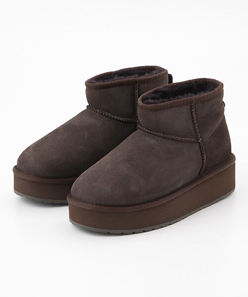 EMU Australia/エミュ オーストラリア Stinger Micro Flatform 2.0 Chocolate 24cm EMU Australia/エミュ オーストラリア Stinger Micro Flatform 2.0 Chocolate 24cm