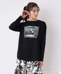 フォト長袖Tシャツ