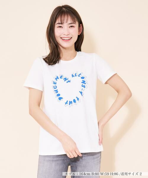 en recre / アンレクレ カットソー | ハートロゴＴシャツ | 詳細8