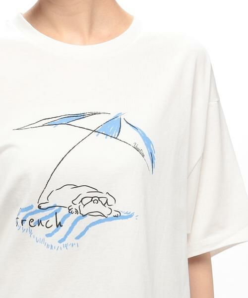 en recre / アンレクレ カットソー | イラストプリントTシャツ | 詳細3