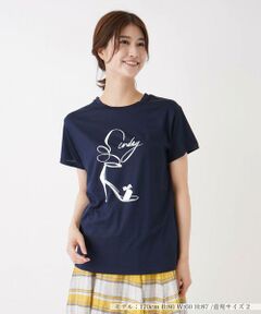 モチーフプリントＴシャツ