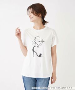 モチーフプリントＴシャツ