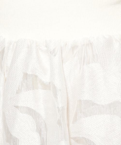 セール】 ボタニカル柄シアーフレアスカ－ト （ミニ・ひざ丈スカート