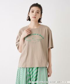 ドッグプリントTシャツ