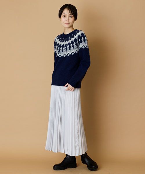 EPELER / イプリ ロング・マキシ丈スカート | アムンゼンプリーツスカート | 詳細1