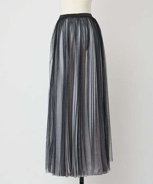 EPELER / イプリ ロング・マキシ丈スカート | サテン×チュールスカート | 詳細3