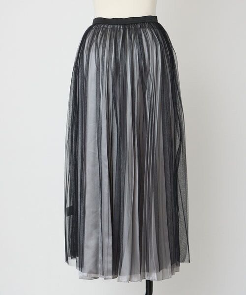 EPELER / イプリ ロング・マキシ丈スカート | サテン×チュールスカート | 詳細4