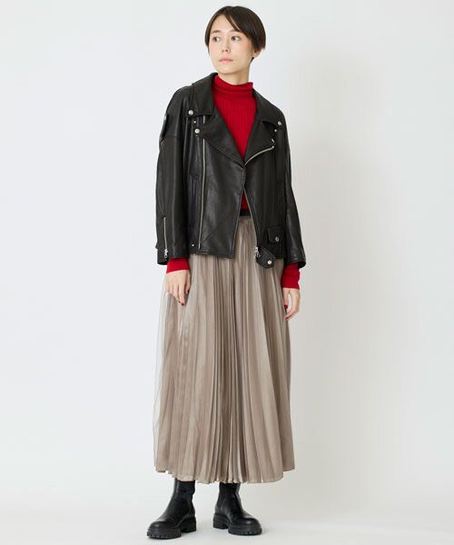 EPELER / イプリ ロング・マキシ丈スカート | サテン×チュールスカート | 詳細8