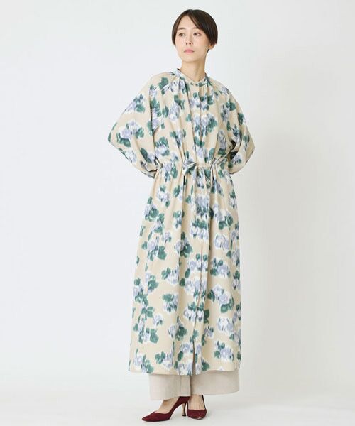 EPELER / イプリ ロング・マキシ丈ワンピース | アムンゼンフラワープリントワンピース | 詳細3