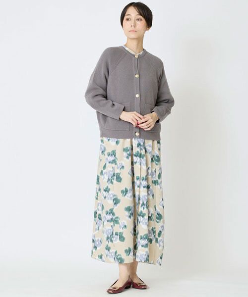 EPELER / イプリ ロング・マキシ丈ワンピース | アムンゼンフラワープリントワンピース | 詳細4