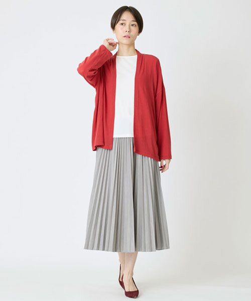 EPELER / イプリ ロング・マキシ丈スカート | フェイクスエードプリーツスカート | 詳細1