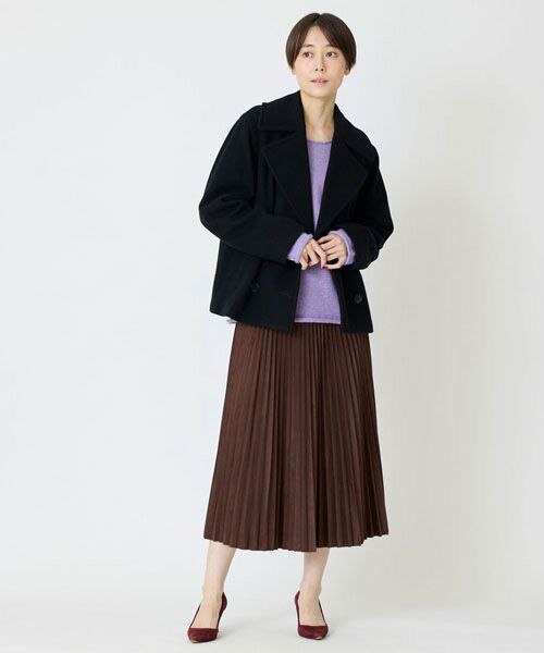 EPELER / イプリ ロング・マキシ丈スカート | フェイクスエードプリーツスカート | 詳細7