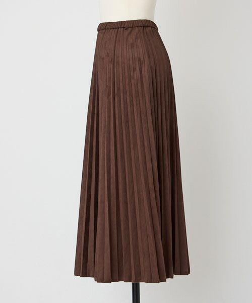 EPELER / イプリ ロング・マキシ丈スカート | フェイクスエードプリーツスカート | 詳細10