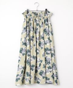 EPELER / イプリ ロング・マキシ丈スカート | アムンゼンフラワープリントスカート