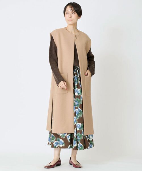 EPELER / イプリ ロング・マキシ丈スカート | アムンゼンフラワープリントスカート | 詳細5