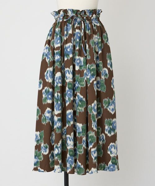 EPELER / イプリ ロング・マキシ丈スカート | アムンゼンフラワープリントスカート | 詳細6