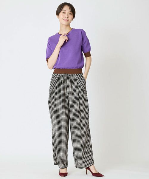 EPELER / イプリ その他パンツ | ジオメトリックプリントパンツ | 詳細3